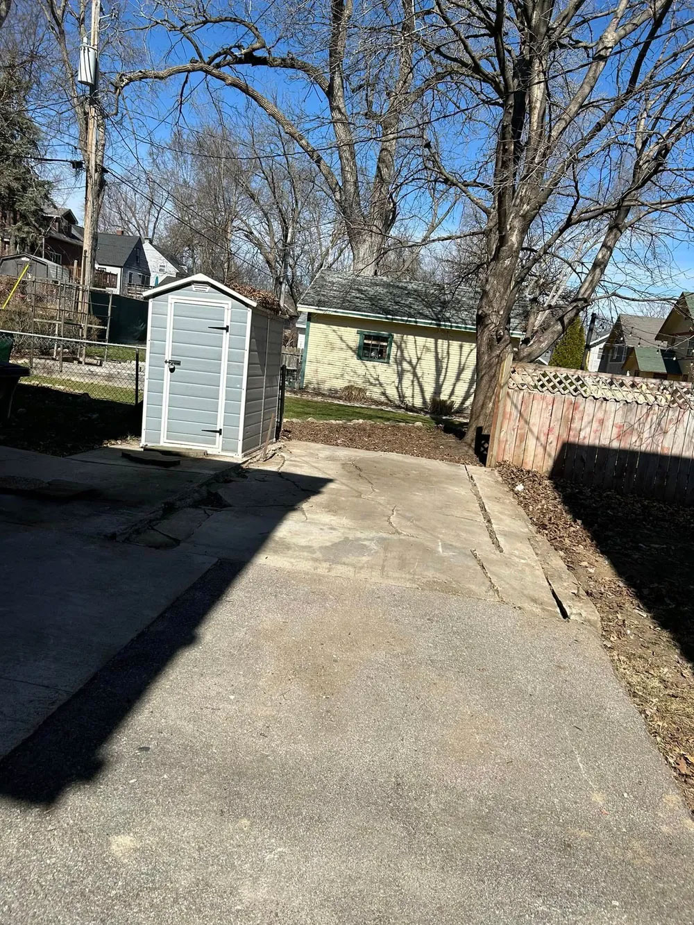 Shed Demolition After
