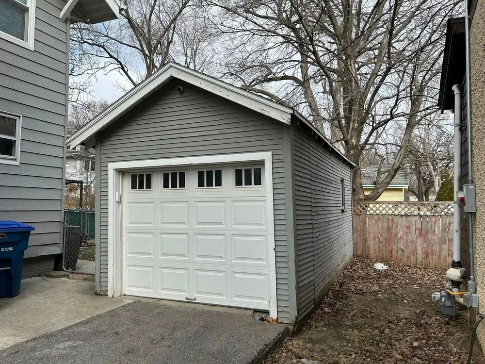 Shed Demolition Before