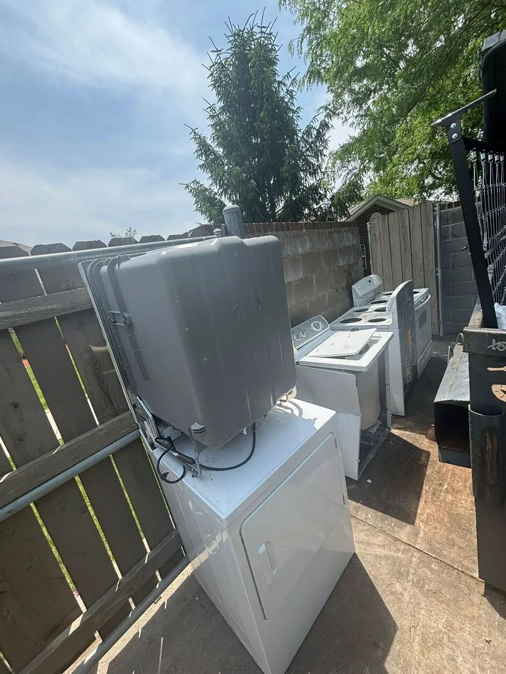 Washer Dryer Appliance Removal